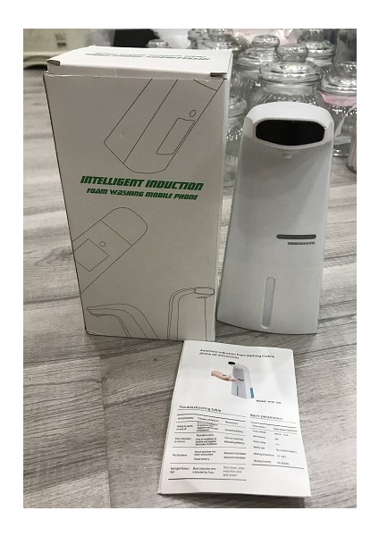 Otomatik Sensorlu Sıvı Sabunluk Kopuk Verici Modern Tasarım Tezgah Ustu 250 ml