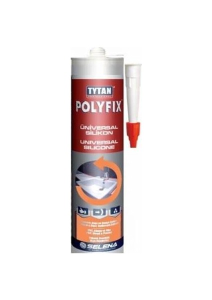 Polyfix Universal Silikon 280 gr Şeffaf 5'li