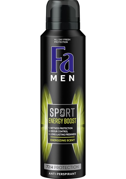 Sport Energy Boost Deosprey Deo Sprey 150 ml