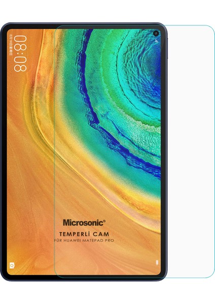 Huawei MatePad Pro 10.8" Tempered Glass Ekran Koruyucu Şeffaf