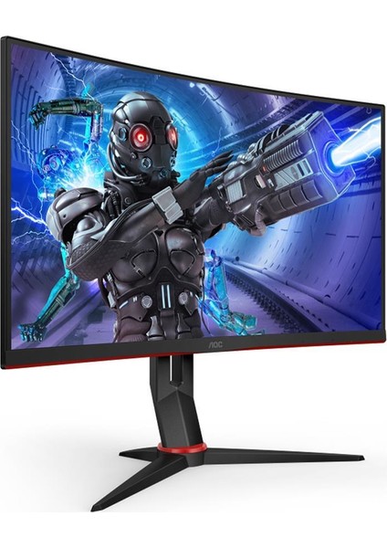 C27G2ZE/BK 27" 240Hz 0.5 ms (HDMI+Display) FreeSync Full HD Curved LED Monitör