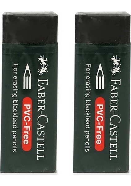 Pvc Free Siyah Silgi No: 20 2'li