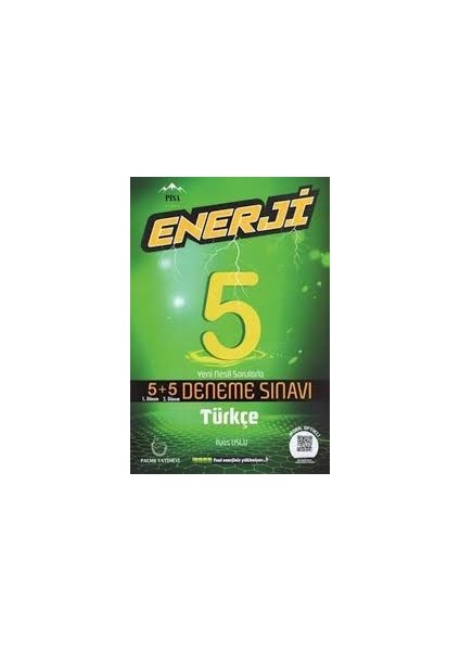 5. Sınıf Enerji 5+5 Türkçe Deneme Sınavı