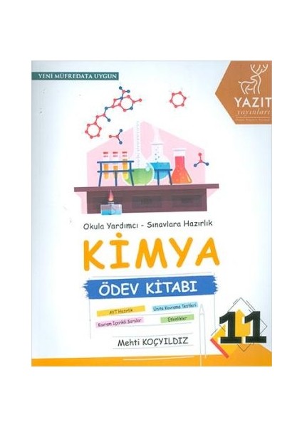 Yazıt 11.Sınıf Kimya Ödev Kitabı - Mehti Koçyıldız