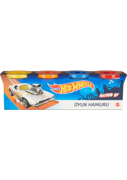 Hot Wheels Oyun Hamuru 4'lü Paket GPN19