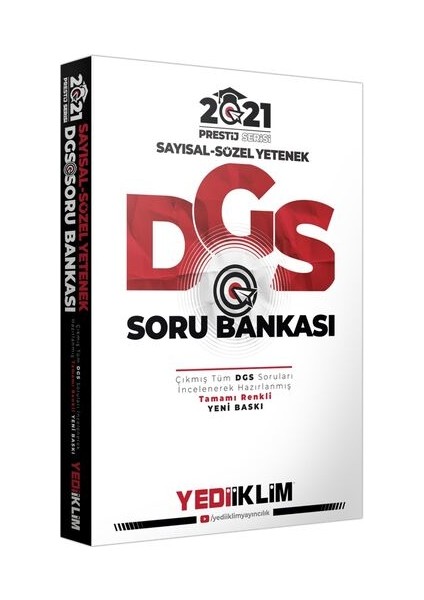 2021 Prestij Serisi ALES Sayısal Sözel Yetenek Soru Bankası(Tamamı Renkli)