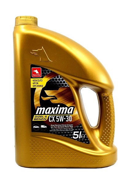 Maxima CX 5W-30 5 Litre Motor Yağı ( Üretim Yılı :2022 )