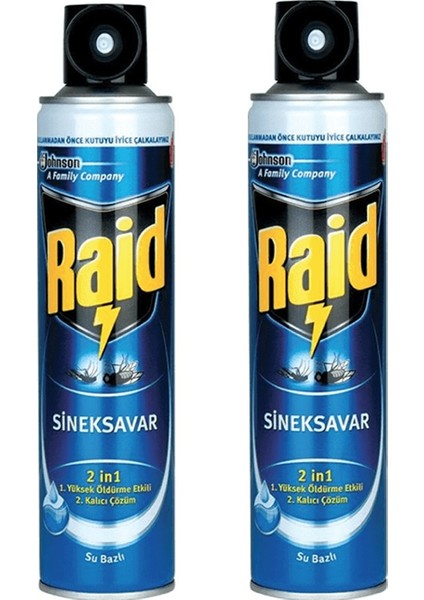 Sineksavar Yüksek Öldürme Etkili 300 ml X2 Adet