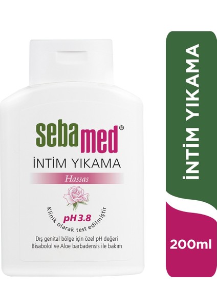 Genital Bölge Yıkama Jeli Ph 3.8 200 ml