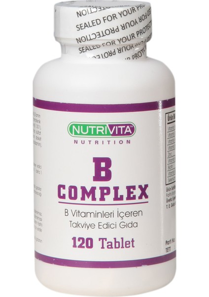 B Complex 120 Tablet