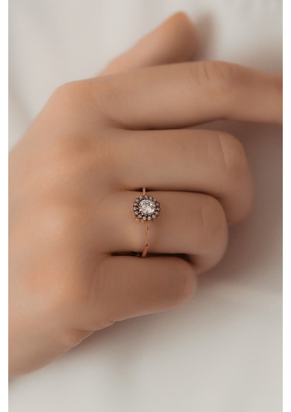 Semi̇z Kuyumculuk Eskitme Modern Yüzük