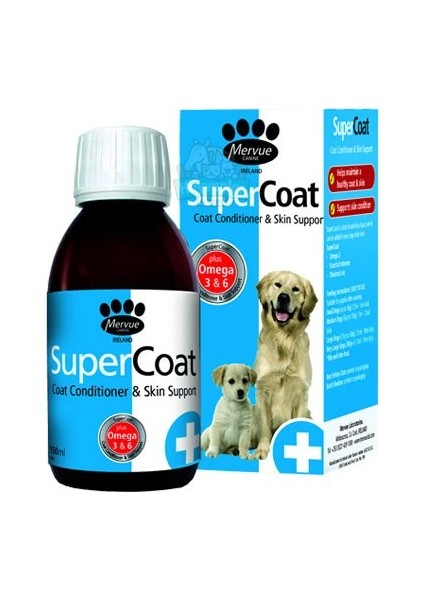 Supercoat Köpek Tüy ve Deri Desteği Sıvısı 150 ml