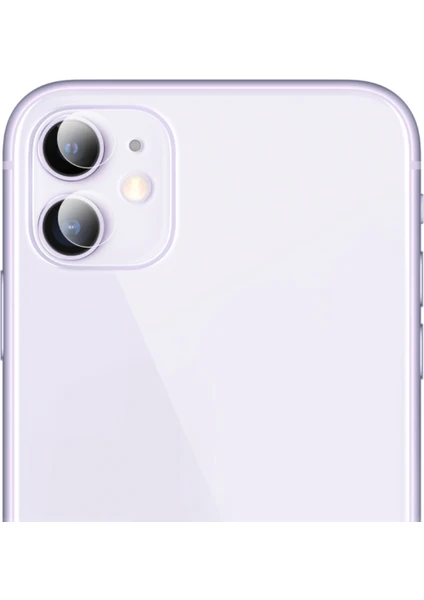 Apple iPhone 11 Kamera Üstü Lens Koruma Camı