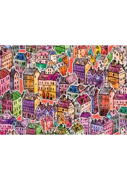 1000 Parça Puzzle-City Of Colors fiyatları