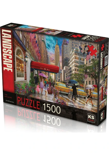 Ks Games 1500 Parça Puzzle Fifth Avenue Nyc