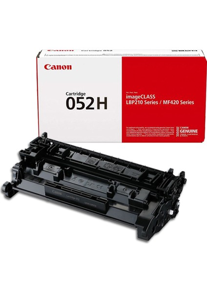 CRG-052H - I-Sensys LBP215DW 9100 Sayfa Siyah Toner