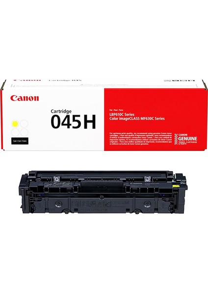 CRG-045H Toner Seti Cmyk - LBP-613CDW-MF-631CN 2200 Sayfa Renkli Toner indirimleri