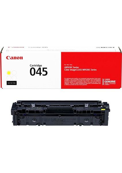 CRG-045 MF-633CDW-MF-634CDW 1400 Sayfa Sarı Toner