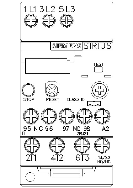 Sirius 11-16A Termik Röle