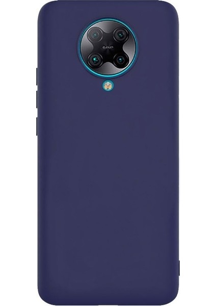 Xiaomi Poco F2 Pro Kılıf Premier Silikon Esnek Koruma Lacivert