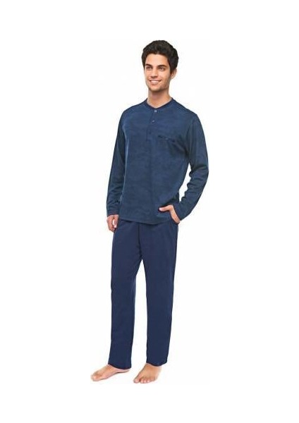 Erkek Uzun Kol Pijama Takım 8341