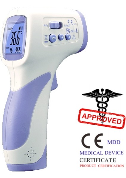 Dt 8806H Tıbbi Kızılötesi Vücut Termometre - Ateş Ölçer