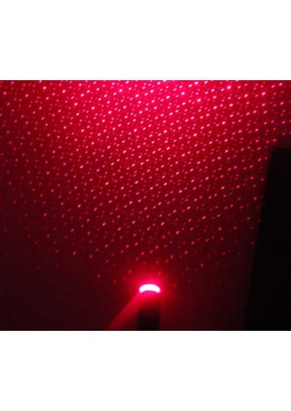 USB Lazer Mini LED Yıldız Projektör