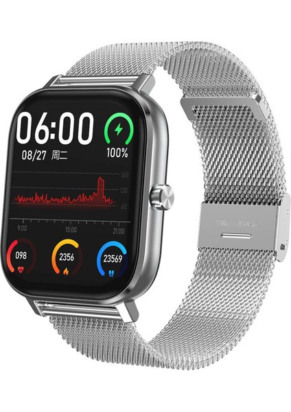 DT35 Çift Çekirdekli Metalik Kasa Unisex Akıllı Saat (Yurt Dışından)