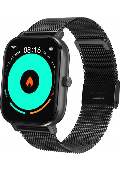 DT35 Çift Çekirdekli Metalik Kasa Unisex Akıllı Saat (Yurt Dışından)