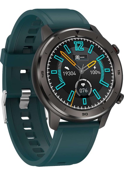 DT78 Yuvarlak Akıllı Saat Spor Aktivite ve Nabız Takibi IP68 Sertifikalı (Yurt Dışından)