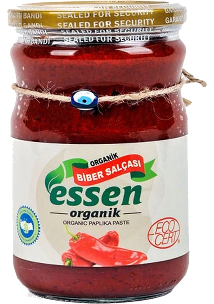 Essen Organik Organik Tatlı Biber Salçası (660 cc)