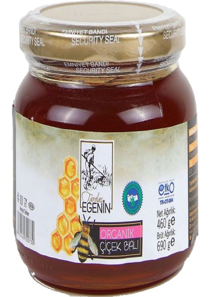 Organik Çiçek Balı 460 Gr