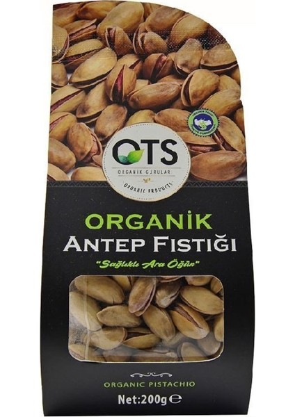 Organik Antep Fıstığı 200 Gr