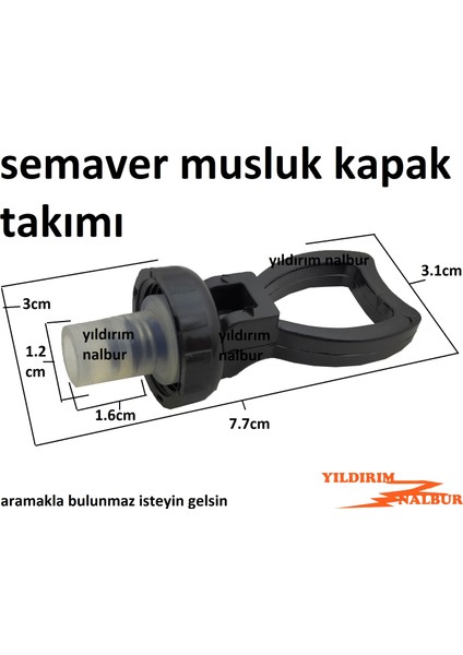 Çaycı Semaver Musluğu Kapak Takımı