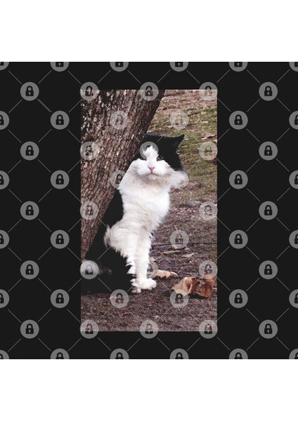 Kedi Tasarımlı Kupa Bardak