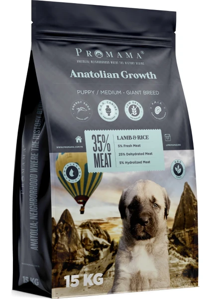 Energy5000 Growth Puppy Yavru Köpek Maması 15 KG