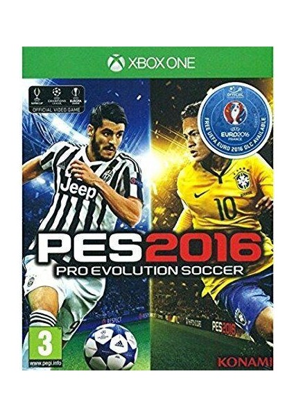Pes 2016 + Euro 2016 Türkçe Menü Xbox One Oyun