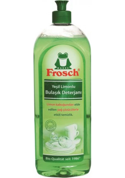 Bulaşık Deterjanı (Balsam) Yeşil Limonlu 750ML-10'LU