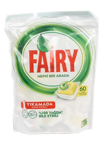 Hepsi Bir Arada Tablet Limon 60'lı-4'lü