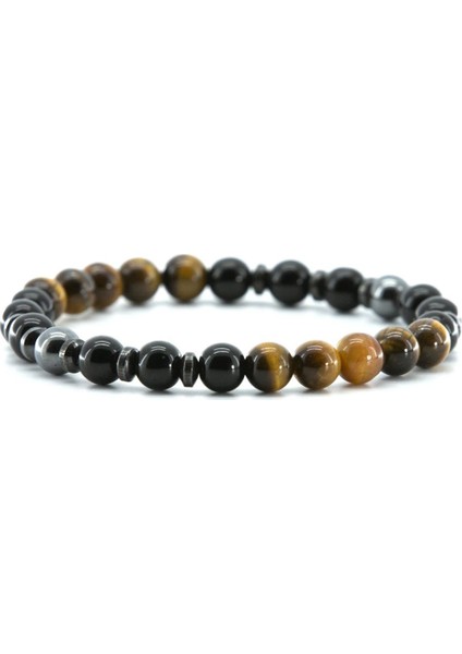 Erkek Doğaltaş Bileklik