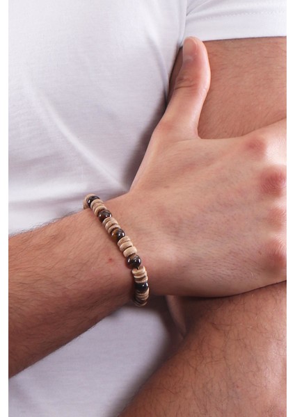 Erkek Doğaltaş Bileklik modelleri