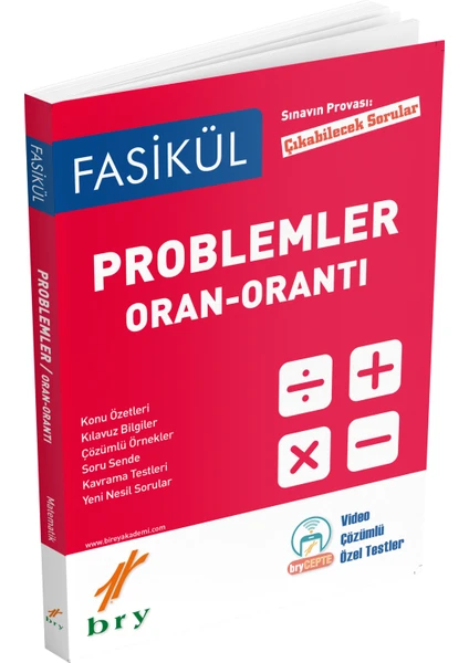 Bry Birey Eğitim Yayınları Problemler Oran-Orantı