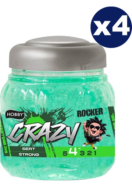 Crazy Jöle Sert 150 ml x 4 Adet