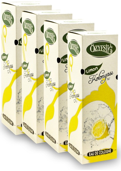 Limon Kolonyası 80°c 200 ml x 4 Adet