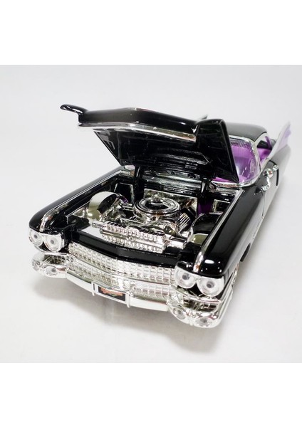 Catwoman 1959 Cadillac Coupe Deville 1:24 Siyah Model Araba