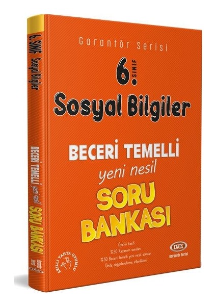 6. Sınıf Sosyal Bilgiler Beceri Temelli Soru Bankası