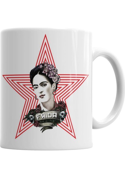Frida Kahlo 03 Kupa Bardak Porselen