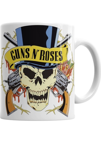 Guns N' Roses Kupa Bardak Porselen