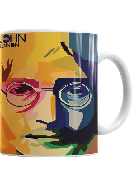 John Lennon Kupa Bardak Porselen