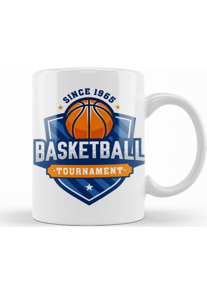 Basketball Tournament Kupa Bardak Porselen